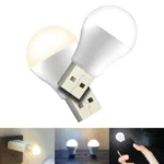 3/2/1PCS Mini USB Plug Lamp Computer Mobile Power Charging USB Small LED Night Light Eye Protection Light 5V 1A USB Gadgets